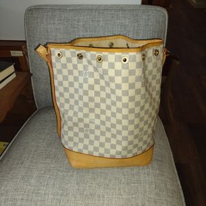 Louis Vuitton Noe Bag damier azure
